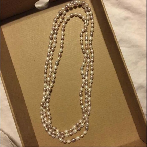 Shane Co multicolored, endless strand of pearls - Picture 2 of 5